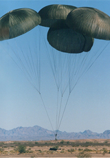 VITAL PARACHUTE: G-11B/C/D Cargo parachute systems, 100-foot diameter